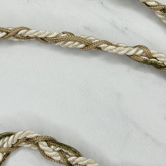 Chunky Beaded Rope Tie Belt Boho Festival Tassels Statement ✨ - Picture 12 of 15